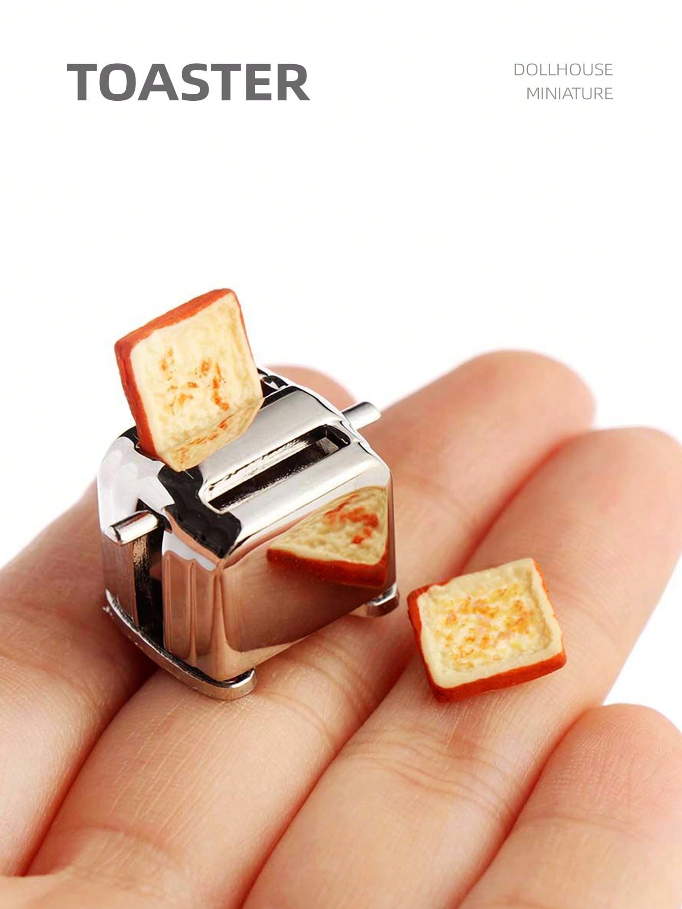 Toaster - 1:12 인형의 집 미니어처 토스터, 집