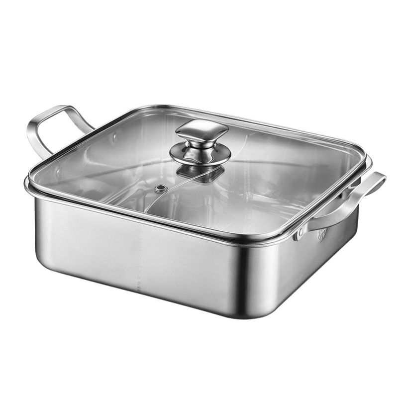 Induction Cooker - 304 스테인리스 만다린 덕 팟 핫팟