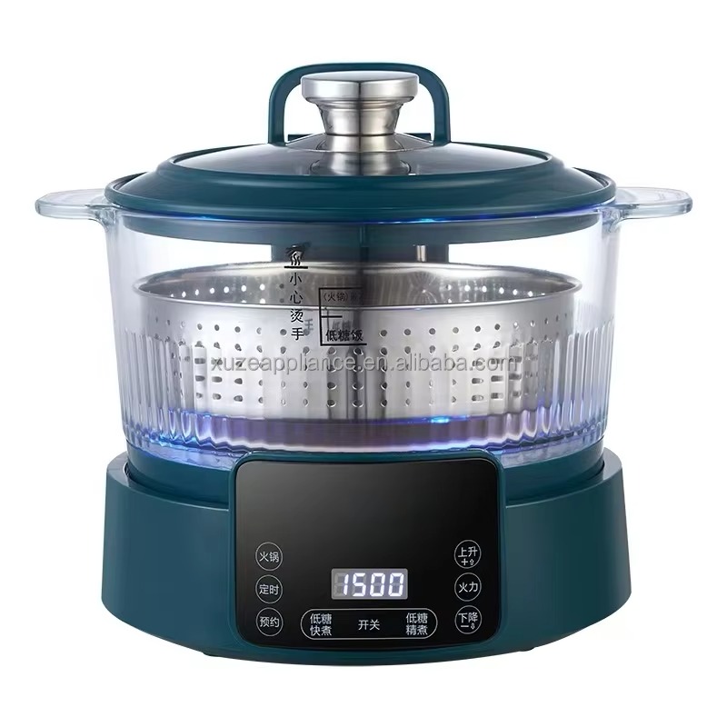 Rice Cooker - 저당분 다크 그린 5L 전기밥솥 전기냄비