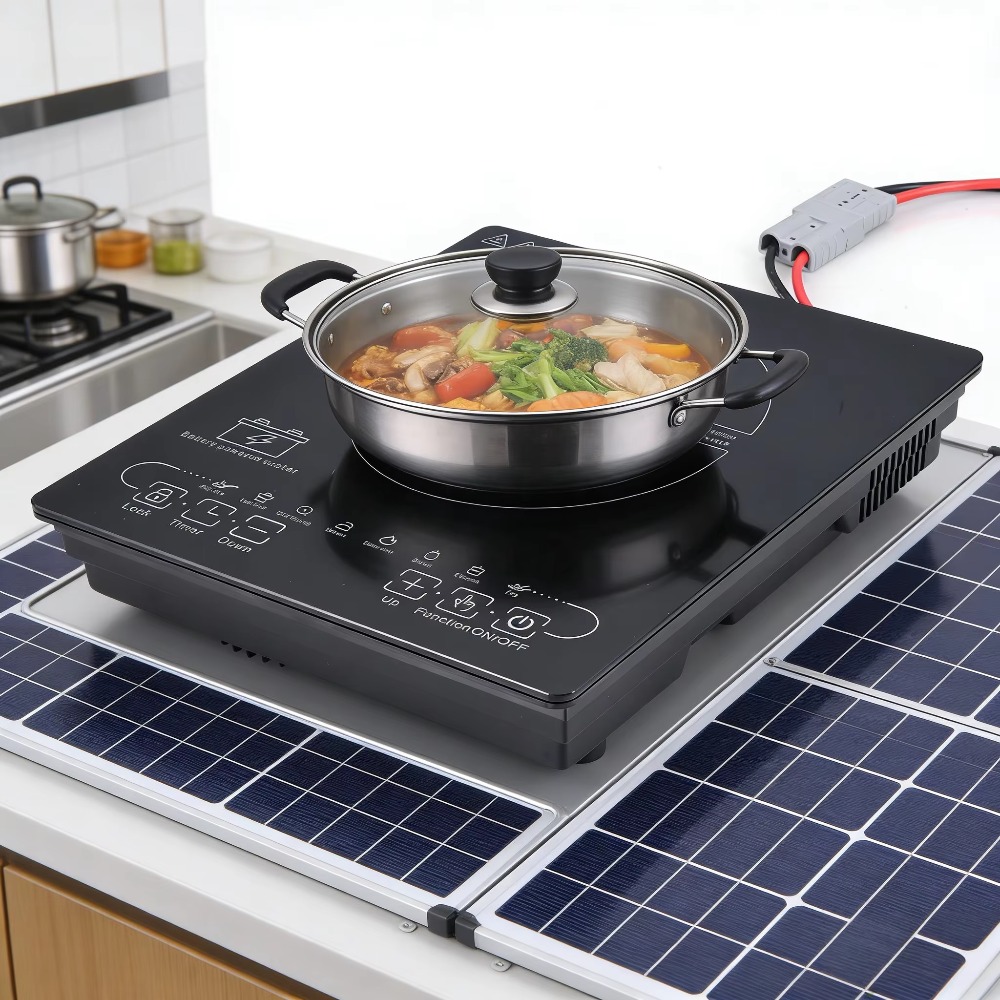 Induction Cooktop Portable - 24V/48V 태양광 DC 인덕션 쿠커 -