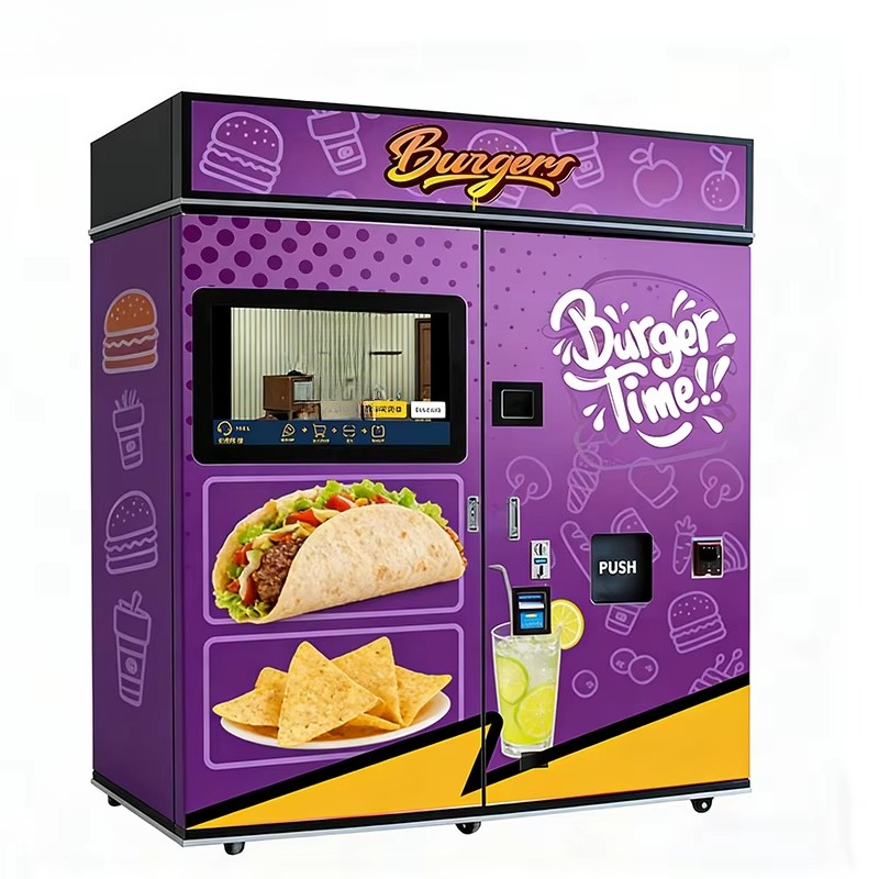 Microwave Oven - 맞춤형 패스트푸드 자판기 전자레인지 SDK 햄버거