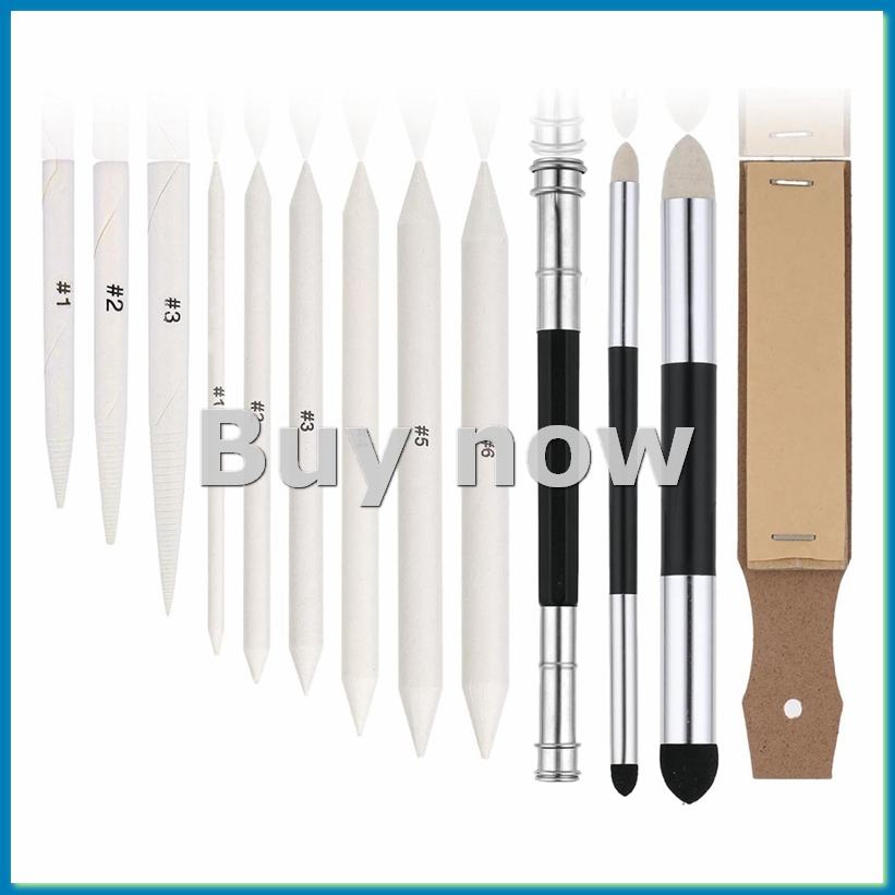 Blender - 13PCS 블렌딩 스텀프, 블렌딩 스펀지 펜과