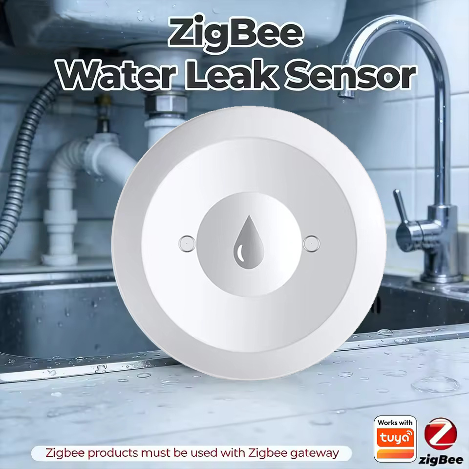 Zigbee 물 센서 침수 누수 감지기 앱 원격 모니터 - Kitchen Appliances Video 리뷰 및 가격