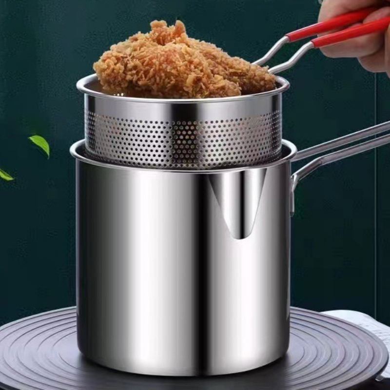 304 스테인리스 스틸 딥 프라이어 튀김 바구니 포함  - Rice Cooker 리뷰 및 가격