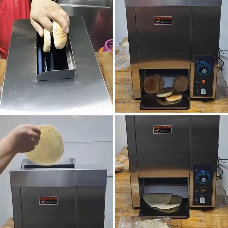간편 세척 스테인리스 스틸 햄버거 빵 토스터기 전기 빵 - Toaster 리뷰 및 가격