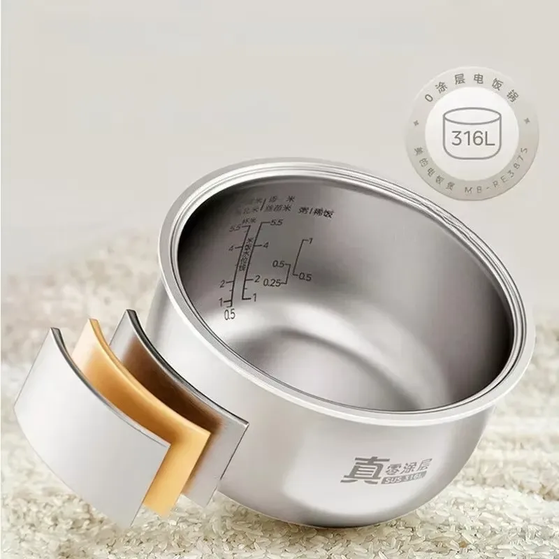 미디어 건강밥솥 3L 무코팅 스테인리스 냄비 전기밥솥  - Rice Cooker 리뷰 및 가격