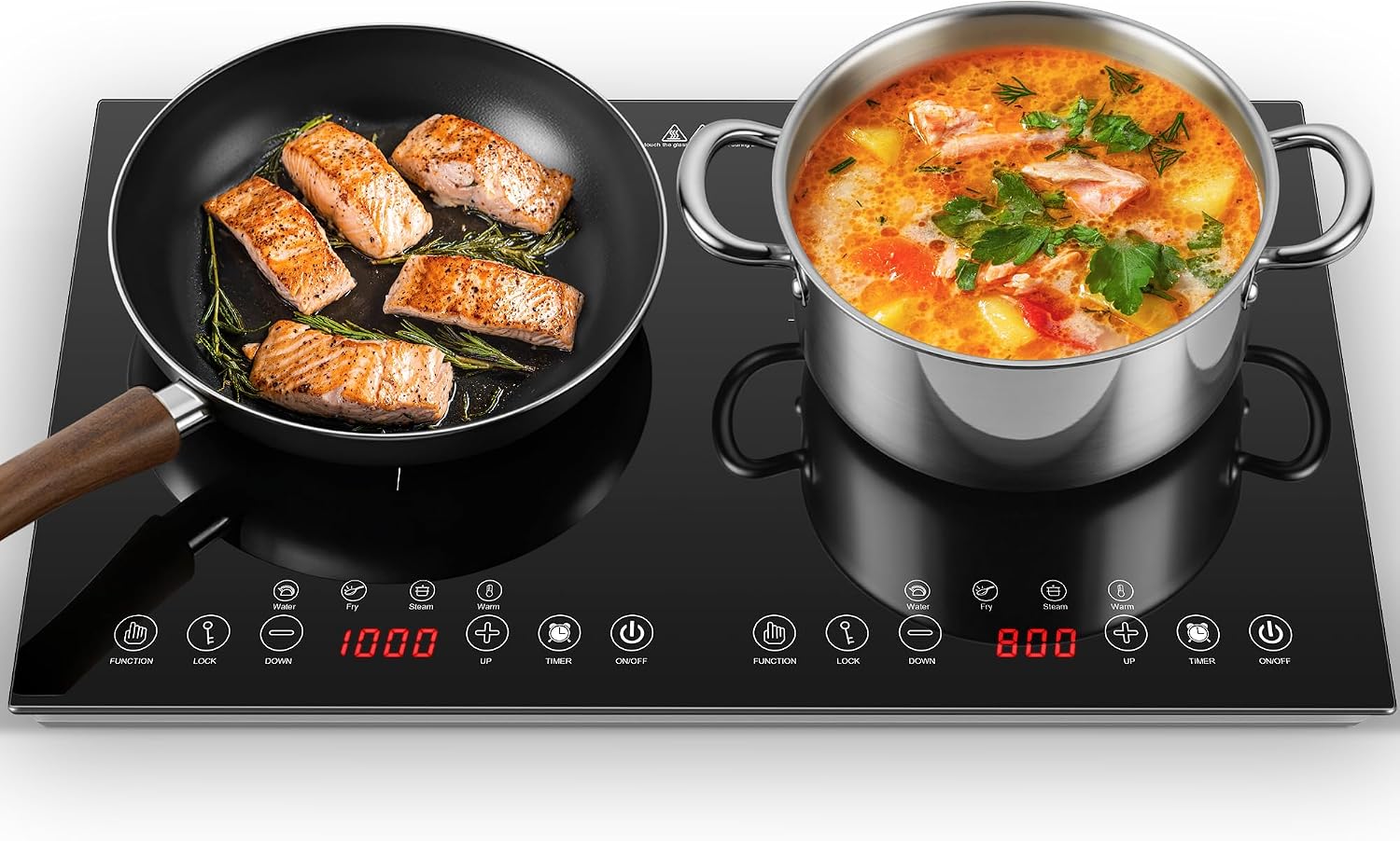 휴대용 인덕션 쿡탑 2구 - 1800W 더블 인덕션 쿠 - Induction Cooktop Portable 리뷰 및 가격