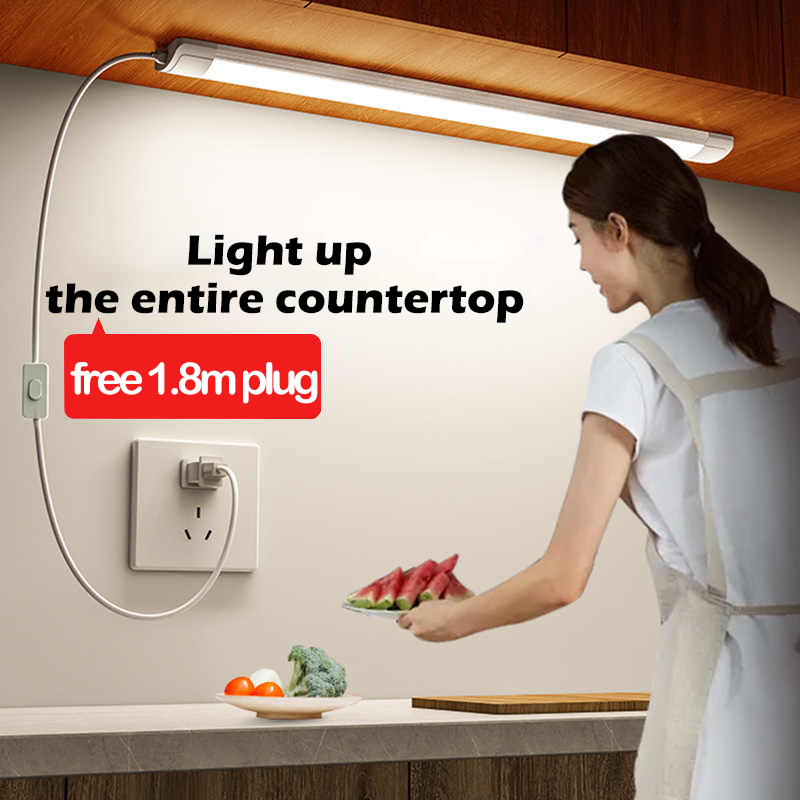 LED 조명 주방 캐비닛 하부 램프 A85-220V 1 - Kitchen Appliances Cabinet 리뷰 및 가격