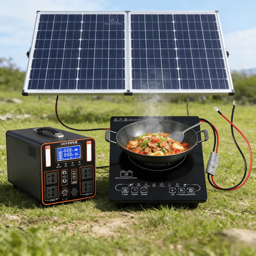 24V/48V 태양광 DC 인덕션 쿠커 - 가정 및 야 - Induction Cooktop Portable 리뷰 및 가격