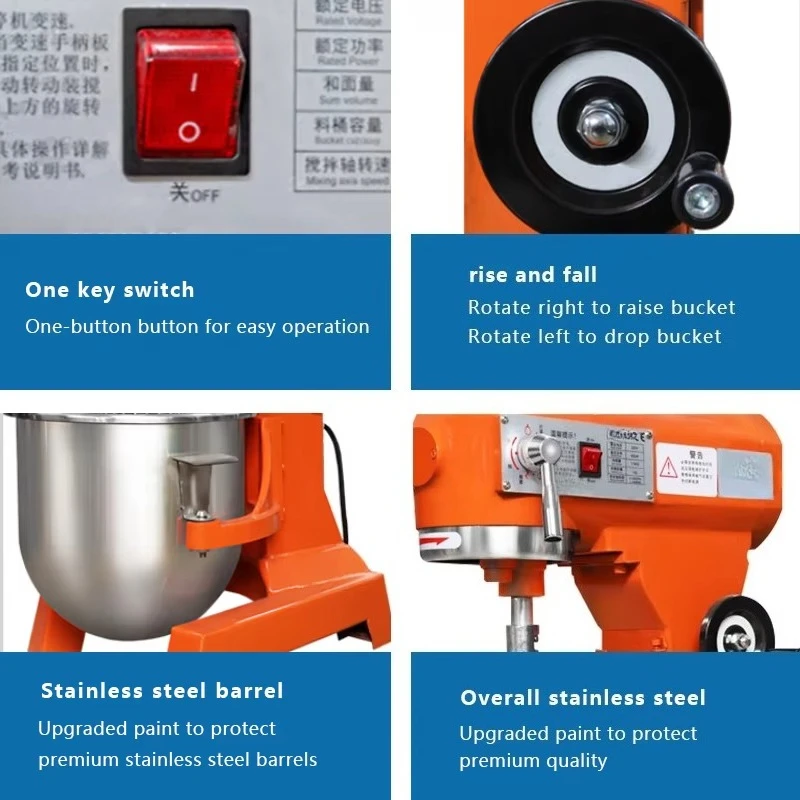 30L 빵 우유 베이커리 케이크 반죽 블렌더 밀가루 주 - Stand Mixer 리뷰 및 가격