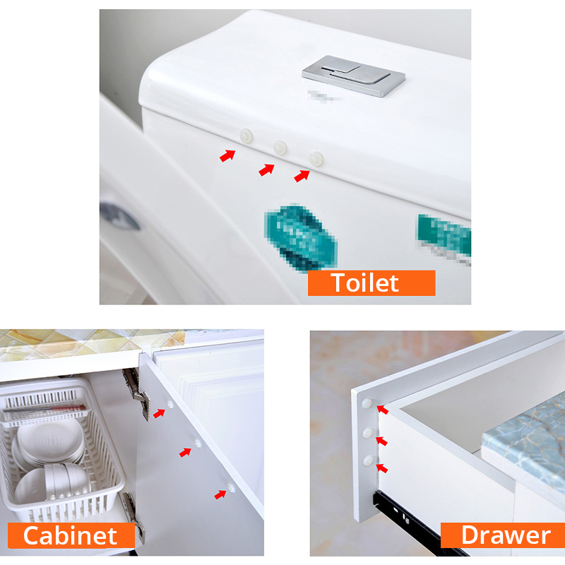 KAK 50-80 그레인 실리콘 도어 스톱 패드 투명  - Kitchen Appliances Cabinet 리뷰 및 가격
