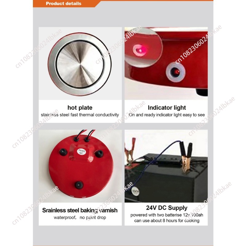 인기 12V DC 핫플레이트 쿡탑 450W 500W 태 - Induction Cooker 리뷰 및 가격
