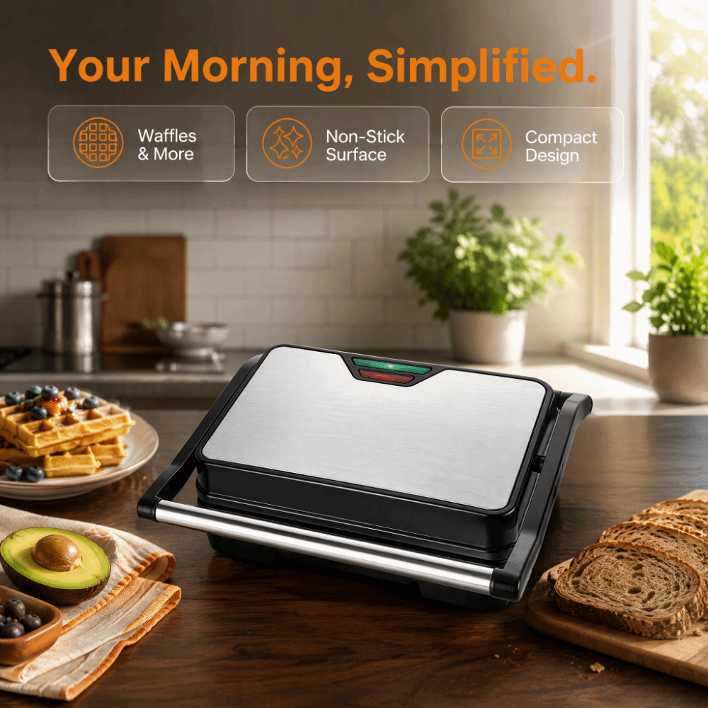 논스틱 샌드위치 토스터 다기능 편리한 아침 식사 제조기 - Toaster 리뷰 및 가격