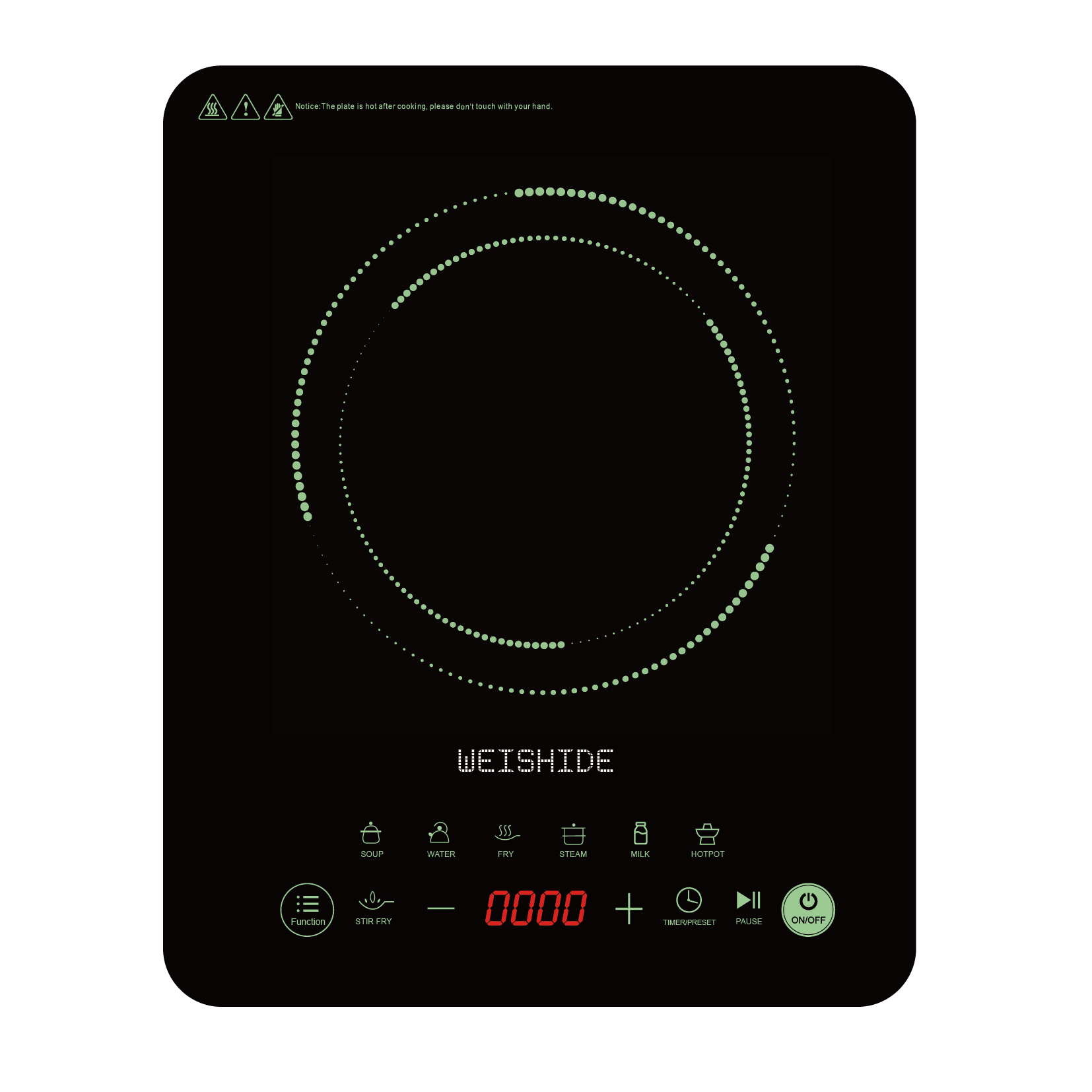 다기능 인덕션 쿠커 세라믹 1200W-1800W 휴대용 - Induction Cooktop Portable 리뷰 및 가격
