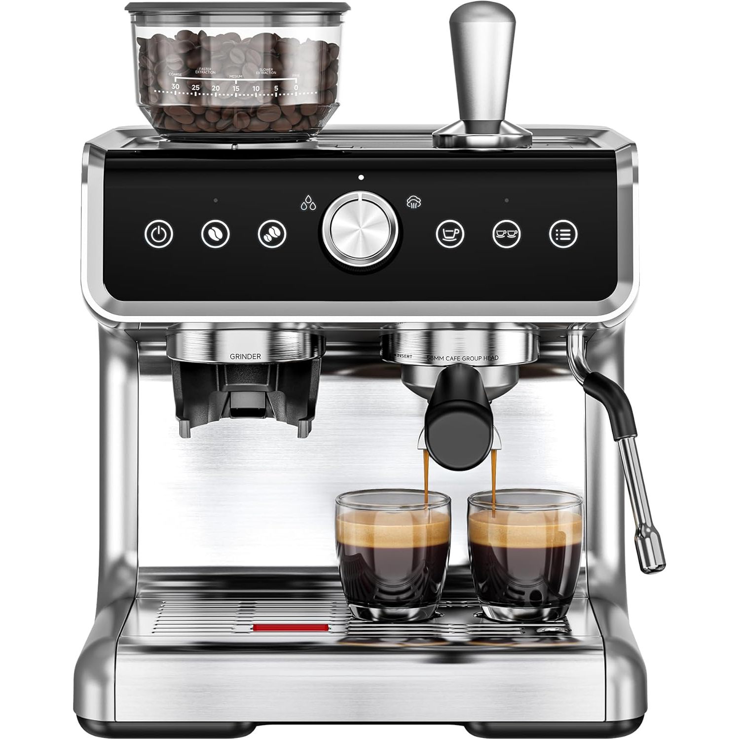 EUHOMY 전기 에스프레소 머신(그라인더 포함) 20 - Coffee Maker 리뷰 및 가격