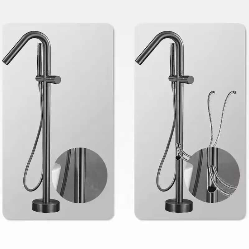 구리 재질의 독립형 욕조 샤워 믹서, 바닥 설치형 욕조 - Stand Mixer 리뷰 및 가격